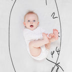 Will's Clock - Hannibal Eco-conscious Throw Blanket