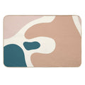 Abstract Art Nordic Blush Pink Colors Durable Bath Mat