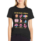 Retro Christian Doula Life Birth Worker So God Made A Doula  Vintage-inspired T-Shirt