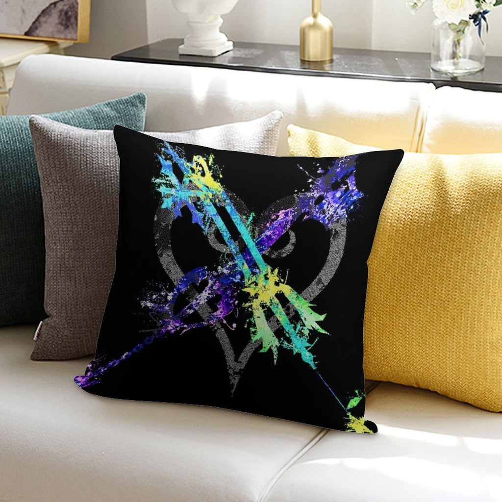 Hope in The Darkness Soft High-Density Material Throw Pillow