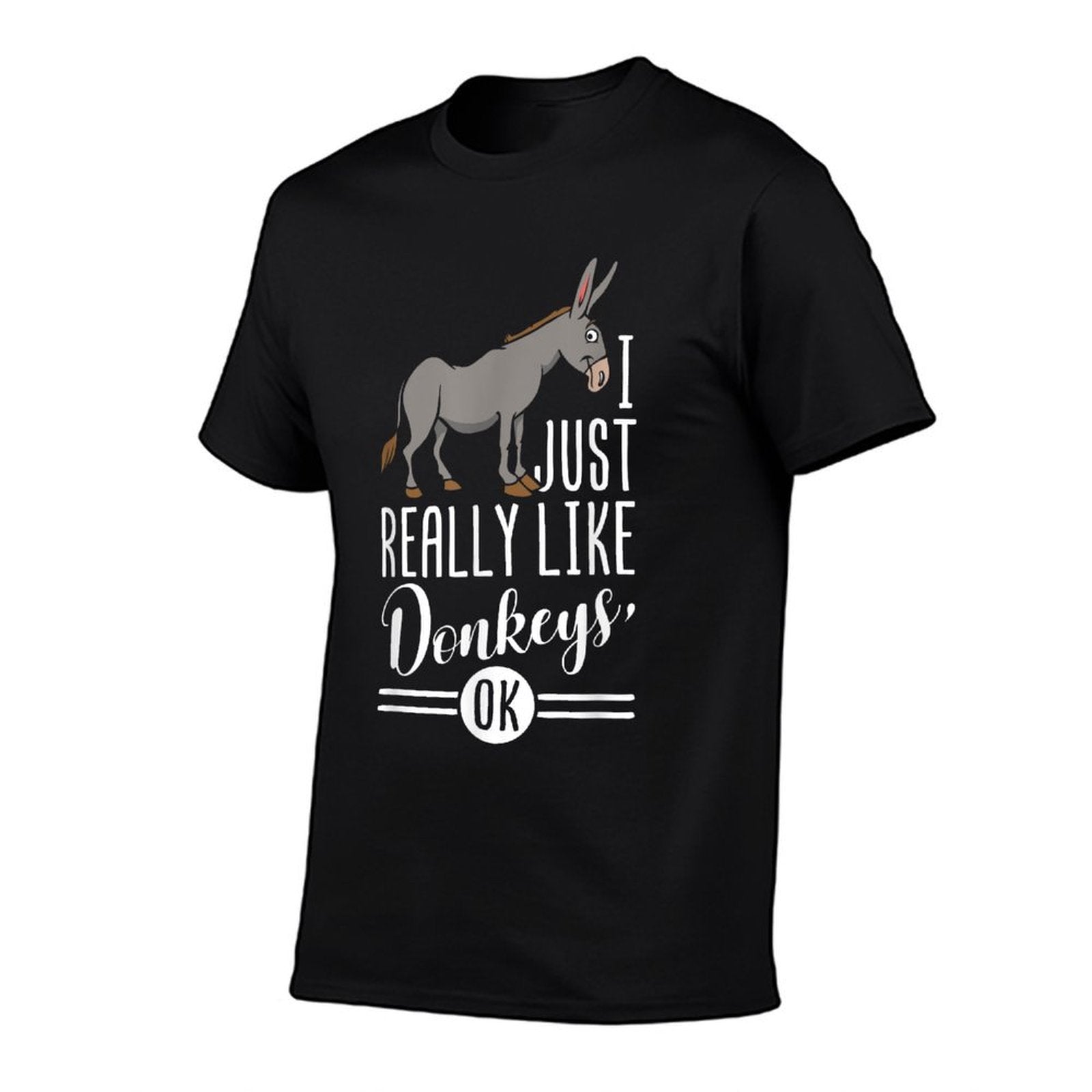 I Just Really Like Donkeys OK - Farmer  Donkey Lover Gift  Vintage-inspired T-Shirt