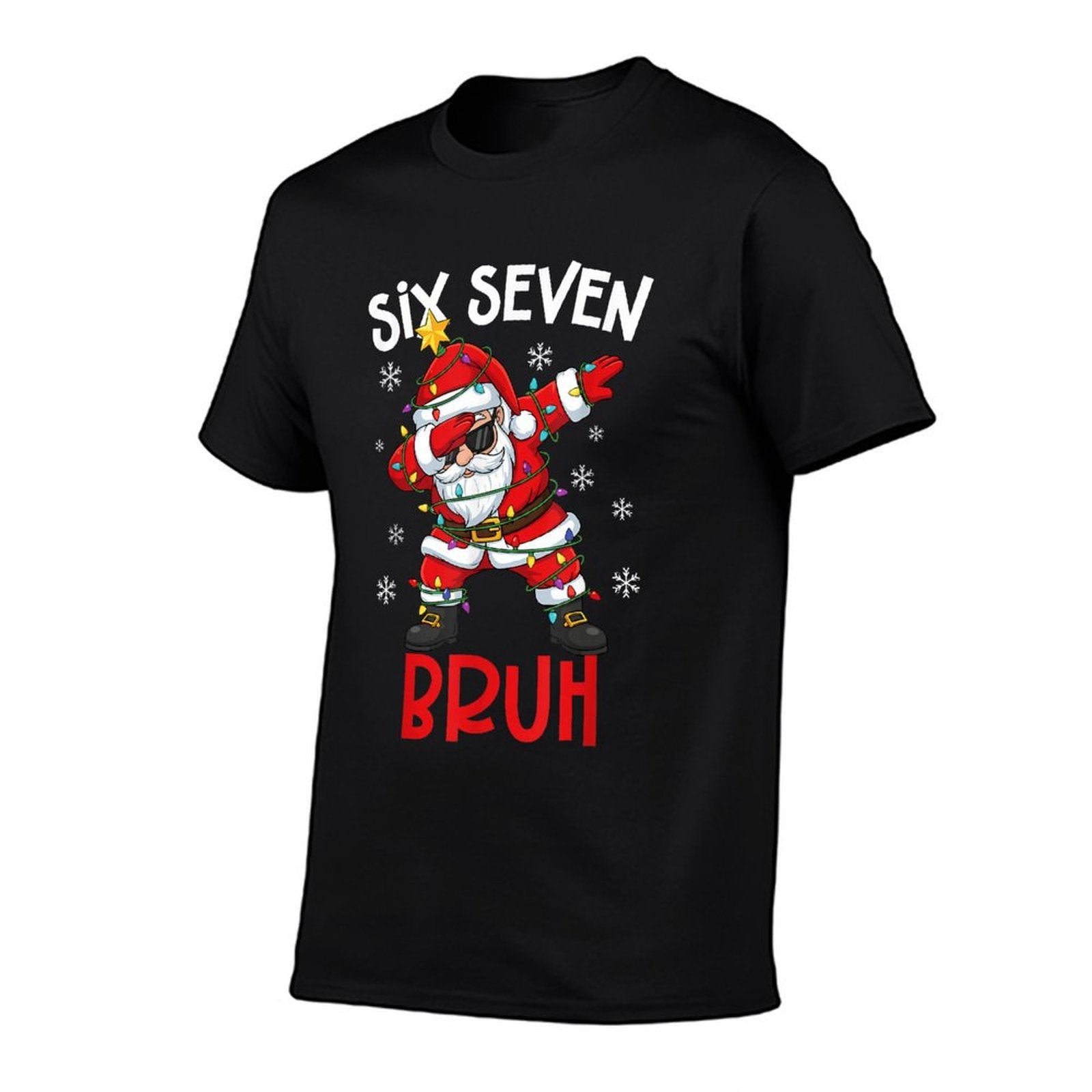 Bruh 67 Six Seven 6 7 Meme Gen Alpha Christmas Gen Z Xmas Comfortable T-Shirt