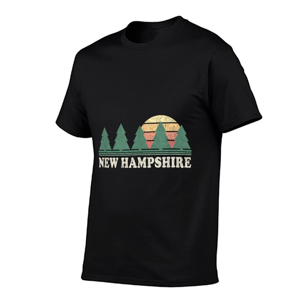 New Hampshire NH Vintage Retro 70s Graphic  Classic T-Shirt