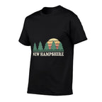 New Hampshire NH Vintage Retro 70s Graphic  Classic T-Shirt