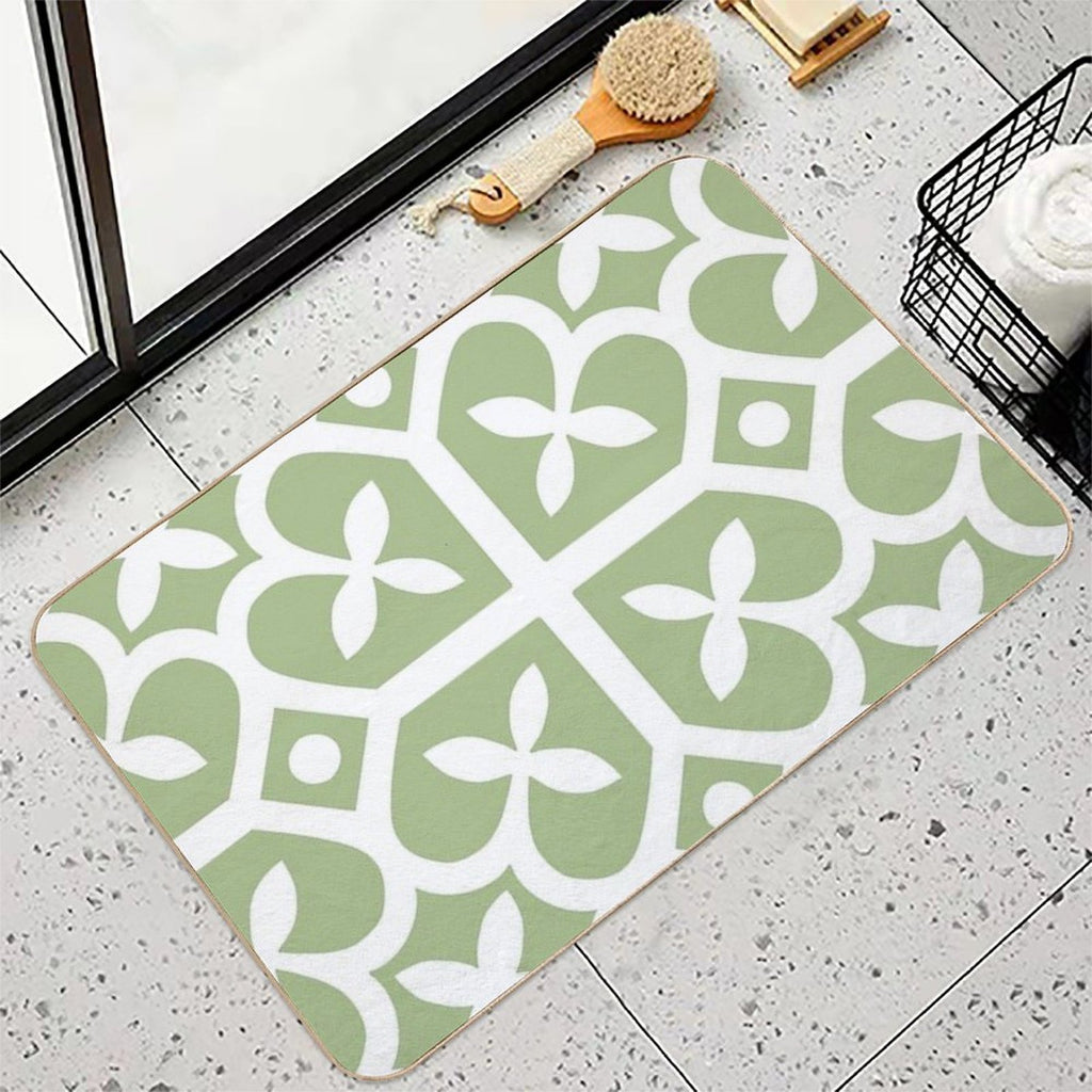 Tile Art  Anti-Trip Bath Mat
