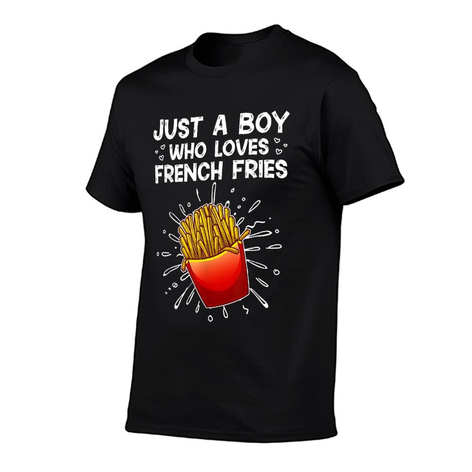 Cool French Fries For Boys Kids Sweet Potato Chef Fast Food  Vintage-inspired T-Shirt