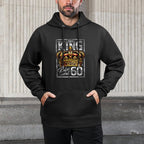 This King Rules at 60 60 Year Old Gifts 60th Birthday Easy Care Hoodie