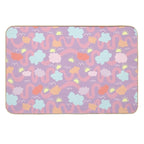 Dreamy Vibes Pastel  Odorless Bath Mat
