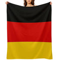 Germany Weltmeisterschaft Fahne Duvet - Deutschland Flag Tagesdecke Shrink-resistant Throw Blanket