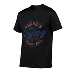 There Is No Crying In Baseball Funny Game Day Baseball  Polyester Blend T-Shirt