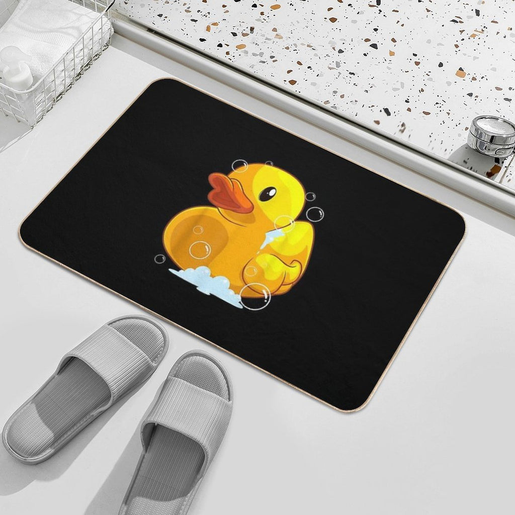 Rubber Duck Gift Toddlers Duckling  Odorless Bath Mat