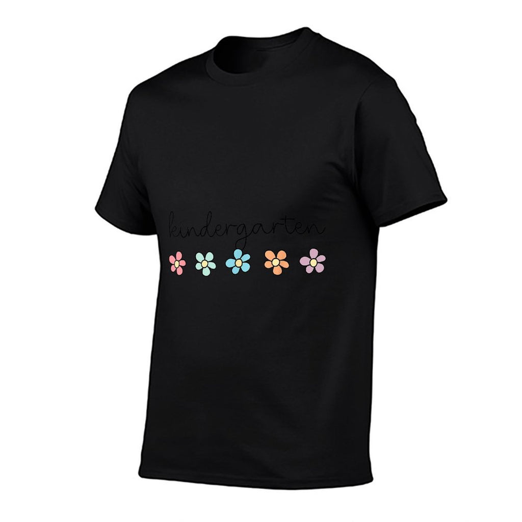 Retro Groovy Kindergarten Hello Kindergarten Teacher Kids  Classic T-Shirt