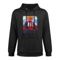 Womens Welcome To America's Gulf Mexico Women Men Dad Breathable Fabric Hoodie