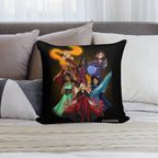 KOTLC Girls Group Portrait Soft Shrink-Resistant Throw Pillow