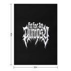 Fit For An Autopsy Durable Throw Blanket