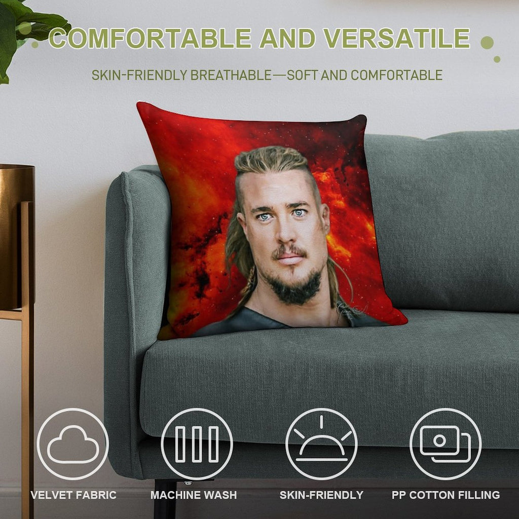 Uhtred Of Bebbanburg, The Last Kingdom, ORIGINAL Willow Days Soft Anti-Pilling Throw Pillow