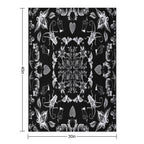 Cute Lil Bandana - Dark Version Plush Throw Blanket