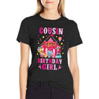 Cousin Of The Birthday Girl Circus Carnival Family Party  Relaxed-fit T-Shirt