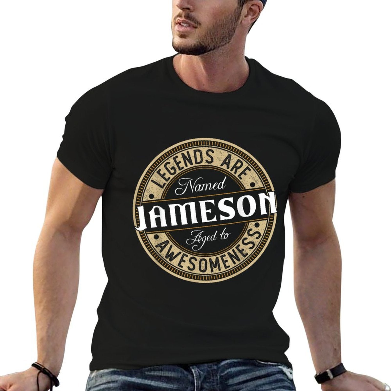 Jameson  Legends Are Named  Jameson  Durable T-Shirt