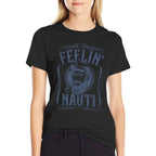 Funny Feelin Nauti Boat Captain Pontoon Sailing Sailor Gift  Odor-resistant T-Shirt