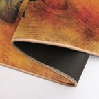 Vintage Elephants  Long-Lasting Bath Mat