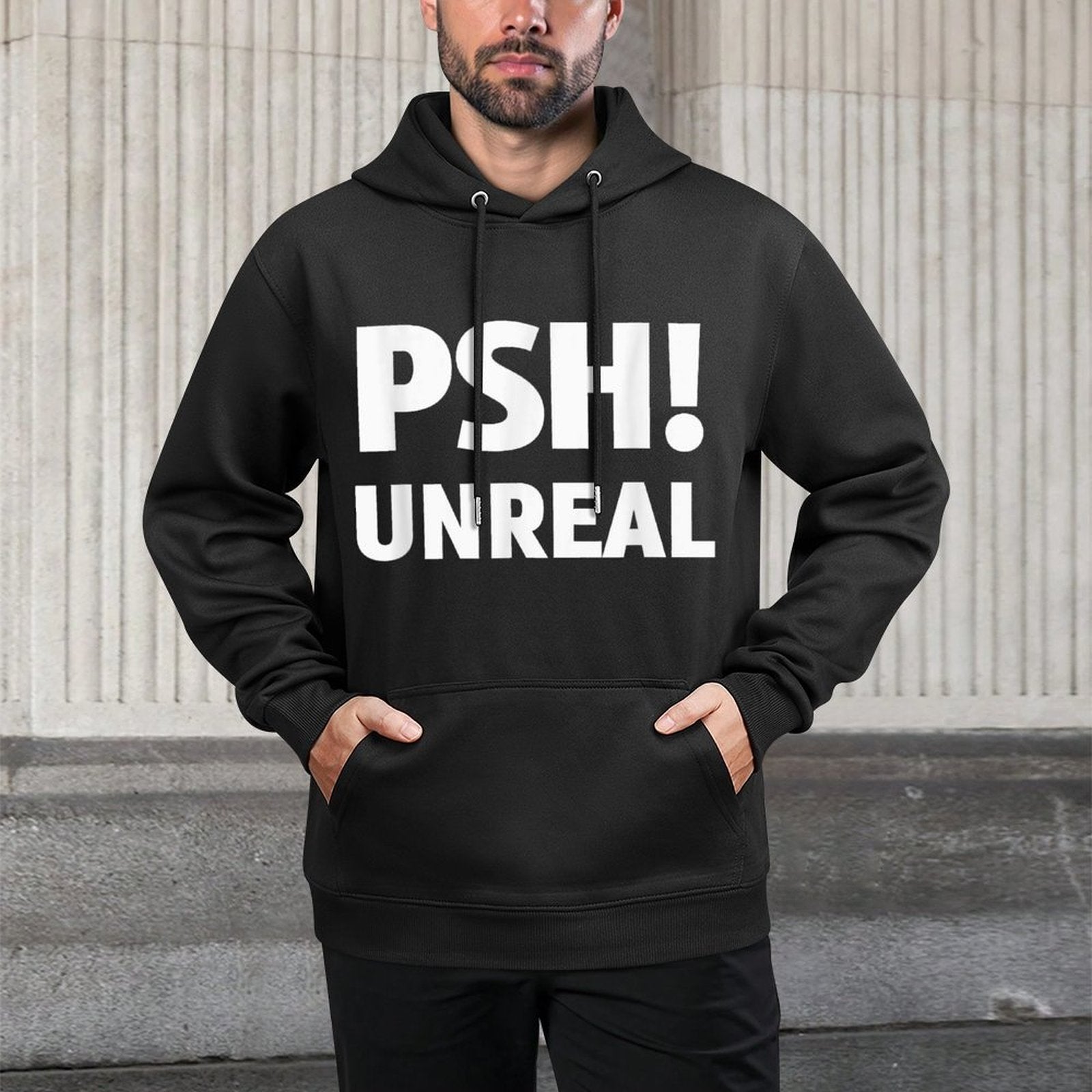 Unreal Psh Guy Meme Funny Car Guy Easy Care Hoodie