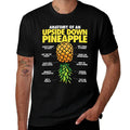 Funny Anatomy of An Upside Down Pineapple Swinger Lifestyle  Polyester Blend T-Shirt