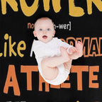 Funny Rower Definition   Rowing Athlete  Rowing College  Rowing Gift Idea Velvety-soft Throw Blanket