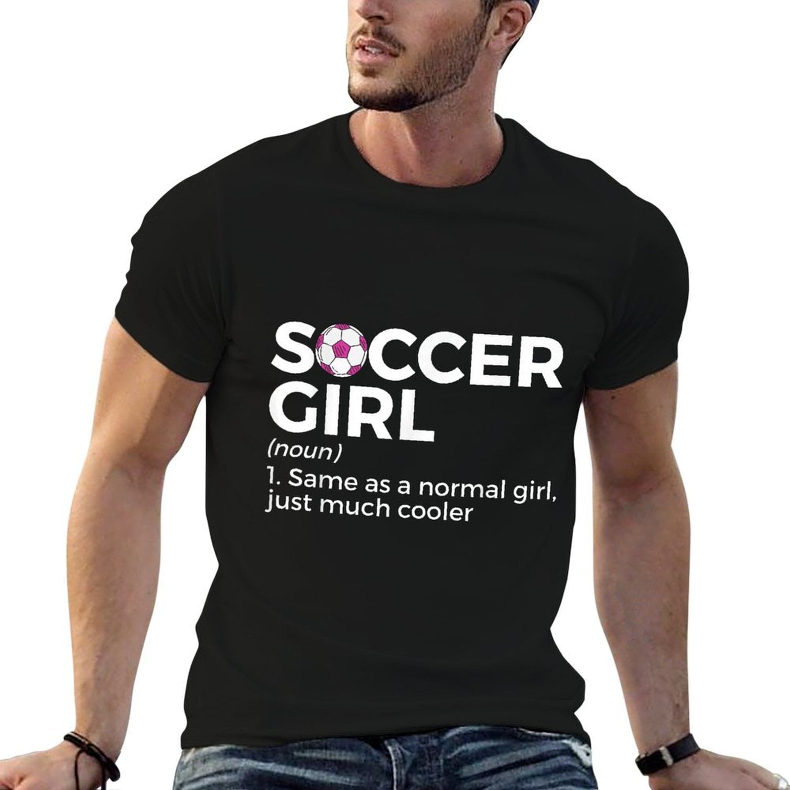 Soccer Girl Definition  Odor-resistant T-Shirt