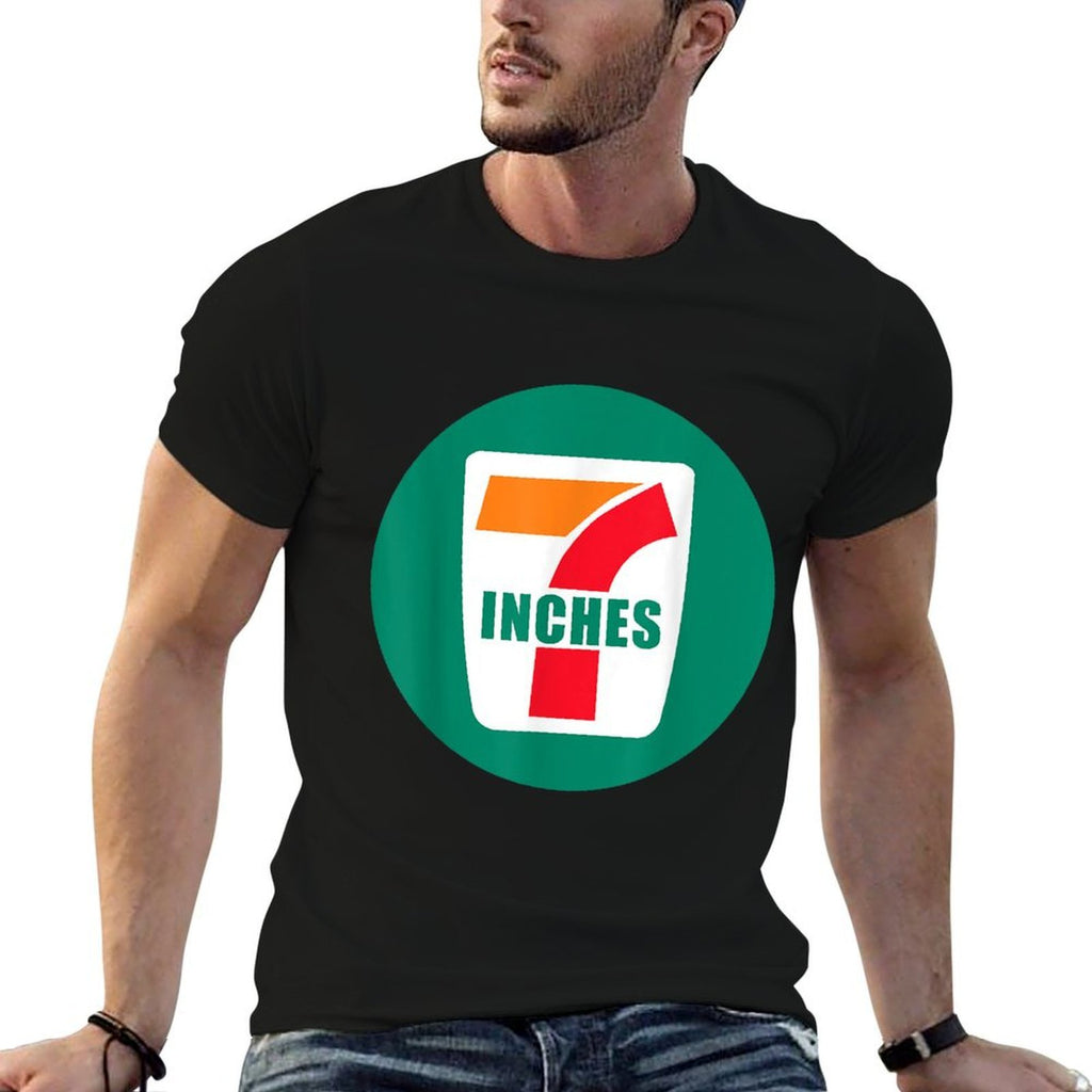 Funny 7 Inches Logo All Night Joke Meme Yeet Yolo  Lightweight T-Shirt