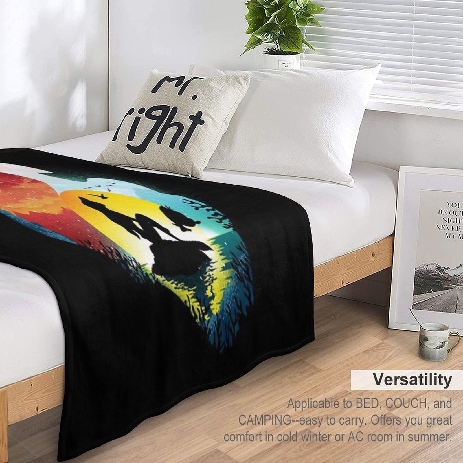 Under The Sea Plush Throw Blanket