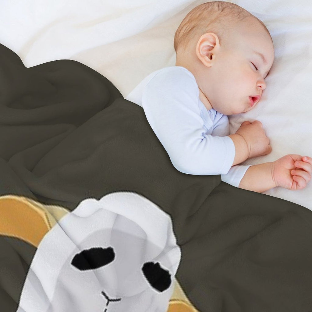 Lamb Chop, I Love This, Best, For You, Women Gift, Good Idea Anti-pilling Throw Blanket