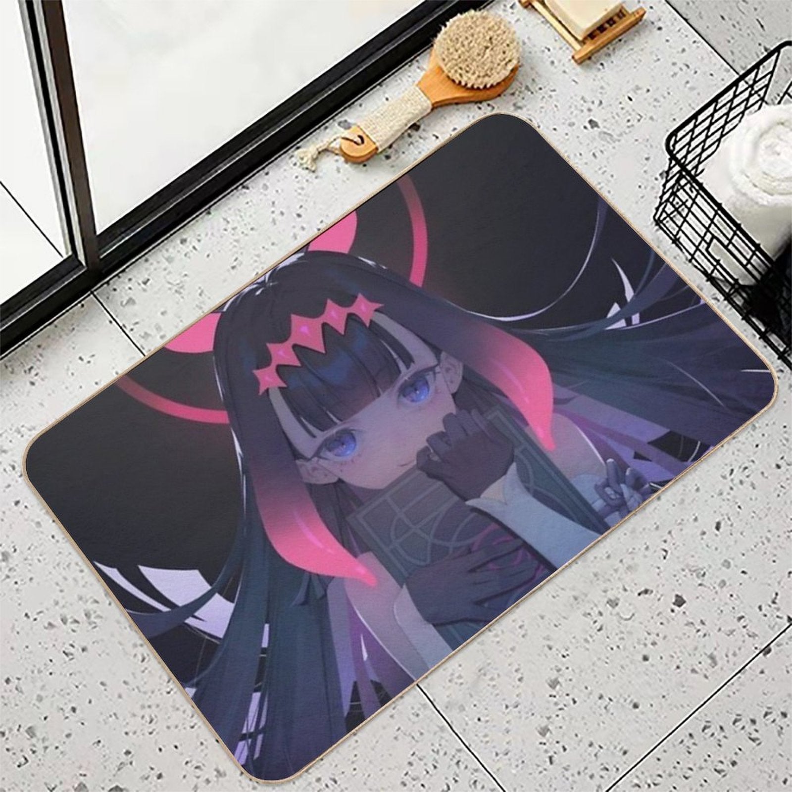 Evil  Ina  Anime Girl  Easy Maintenance Bath Mat