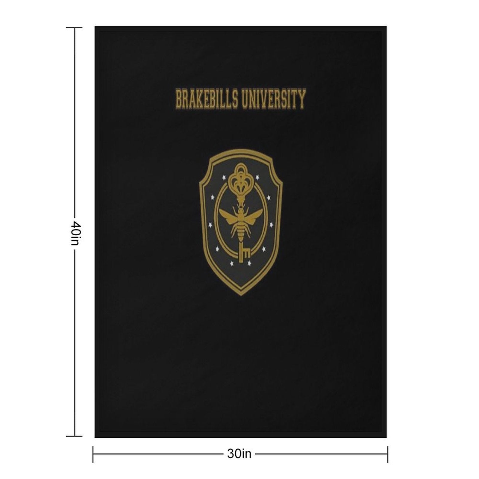 Brakebills Universitry Plush Throw Blanket