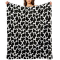Cow Print Velvety-soft Throw Blanket