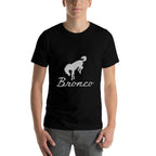 Ford Bronco Gray Logo  Stretchy T-Shirt