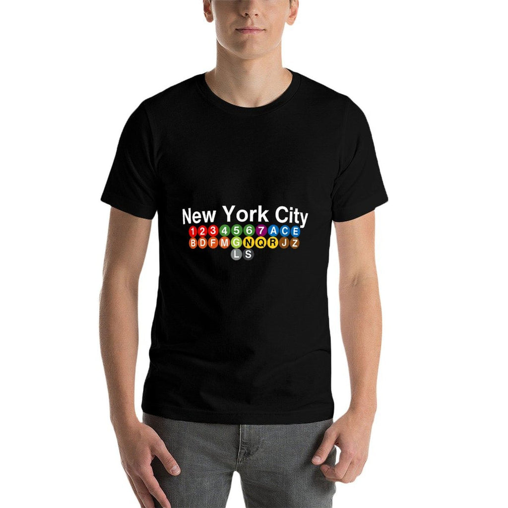 New York City Subway Station Signs, New York Train Signs NYC  Classic T-Shirt