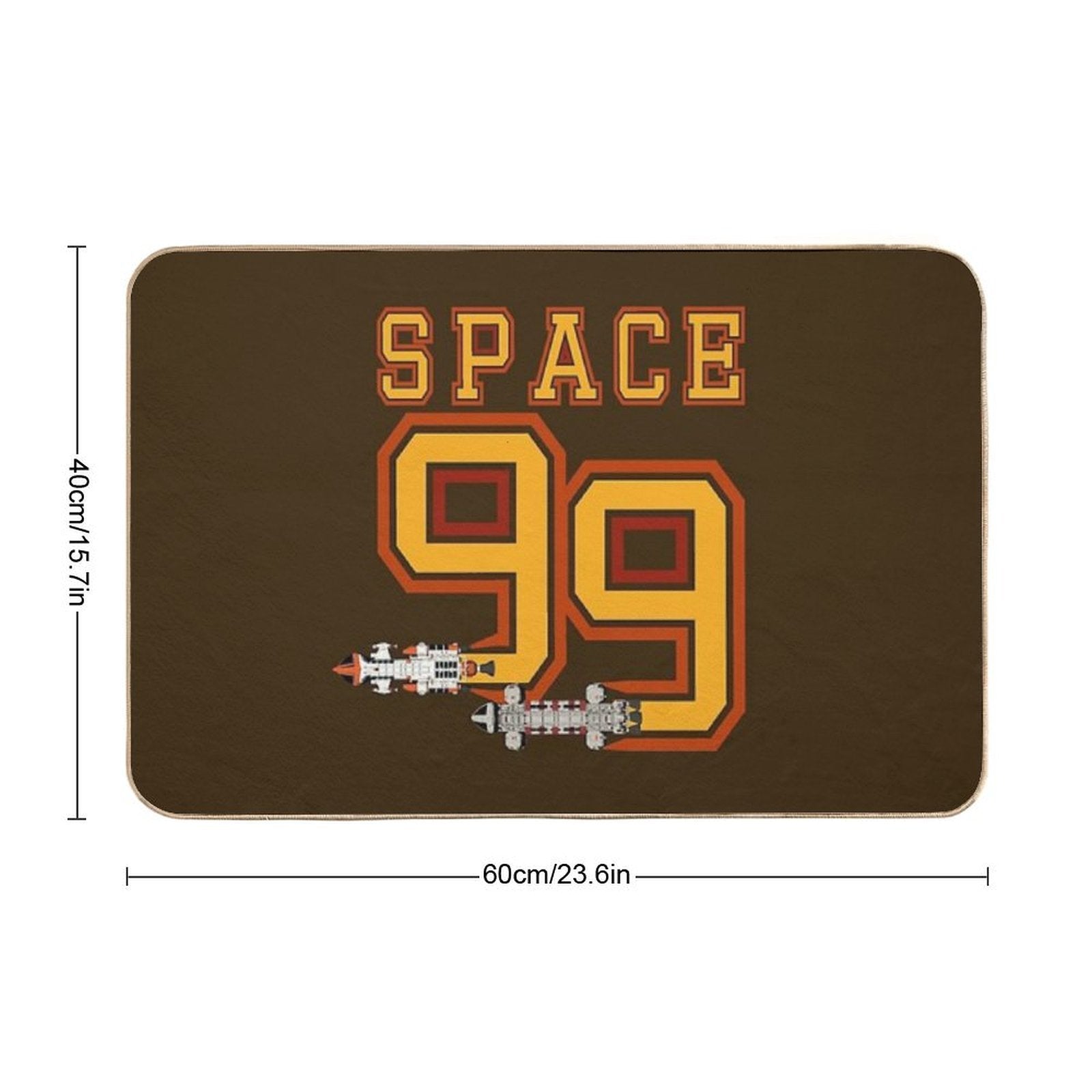 Team Space 99  Easy Maintenance Bath Mat