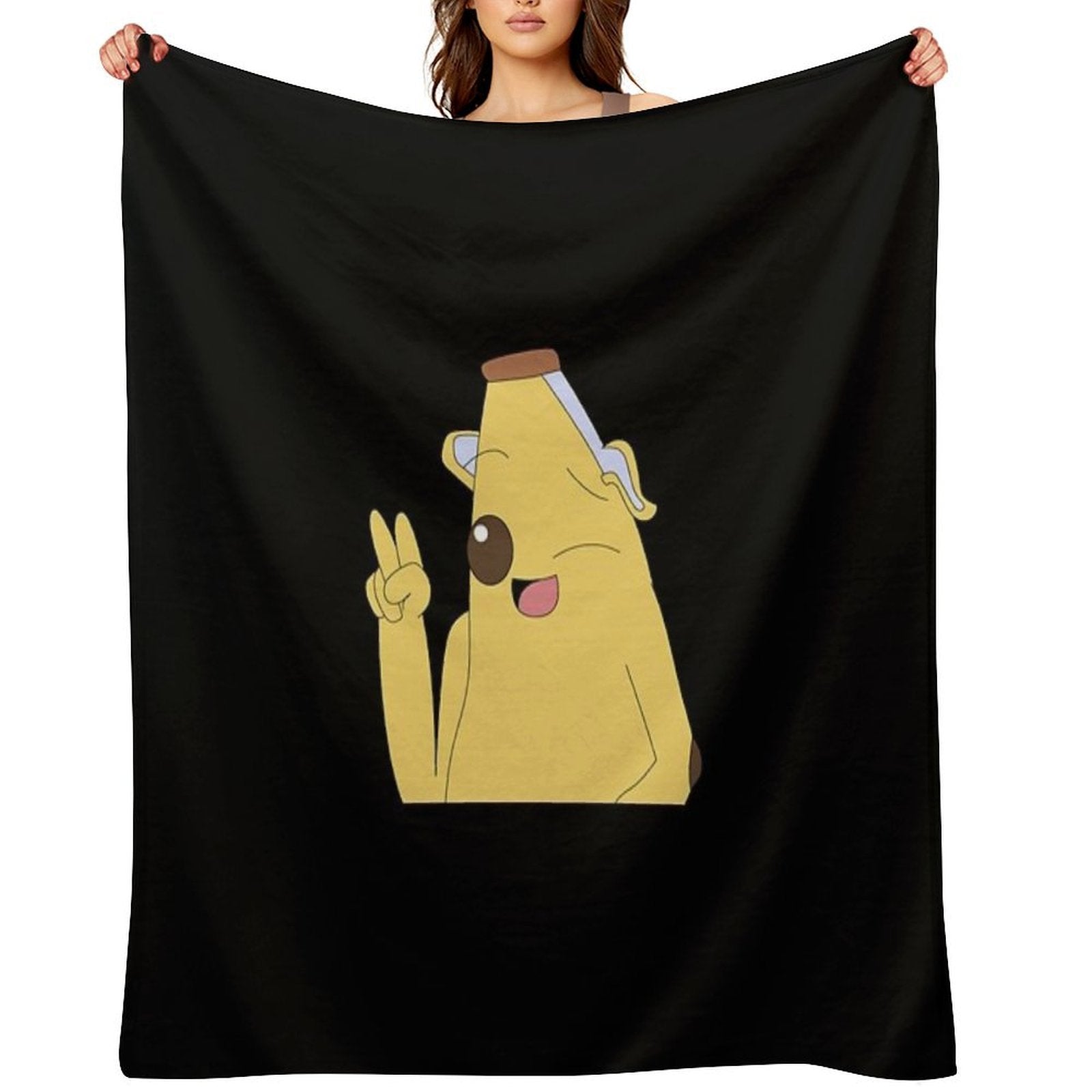 Peely Easy Care Throw Blanket