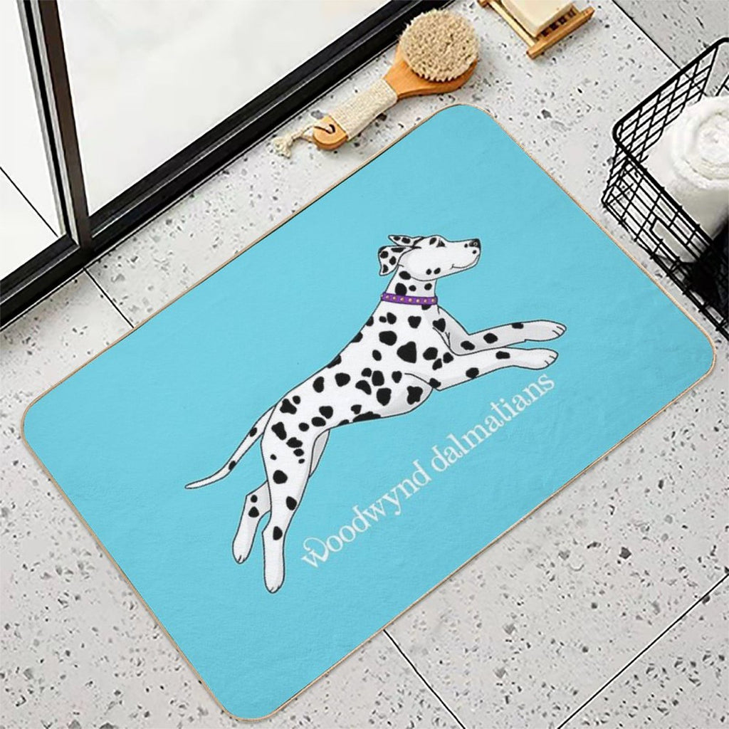 Woodwynd Dalmatians  Anti-Trip Bath Mat