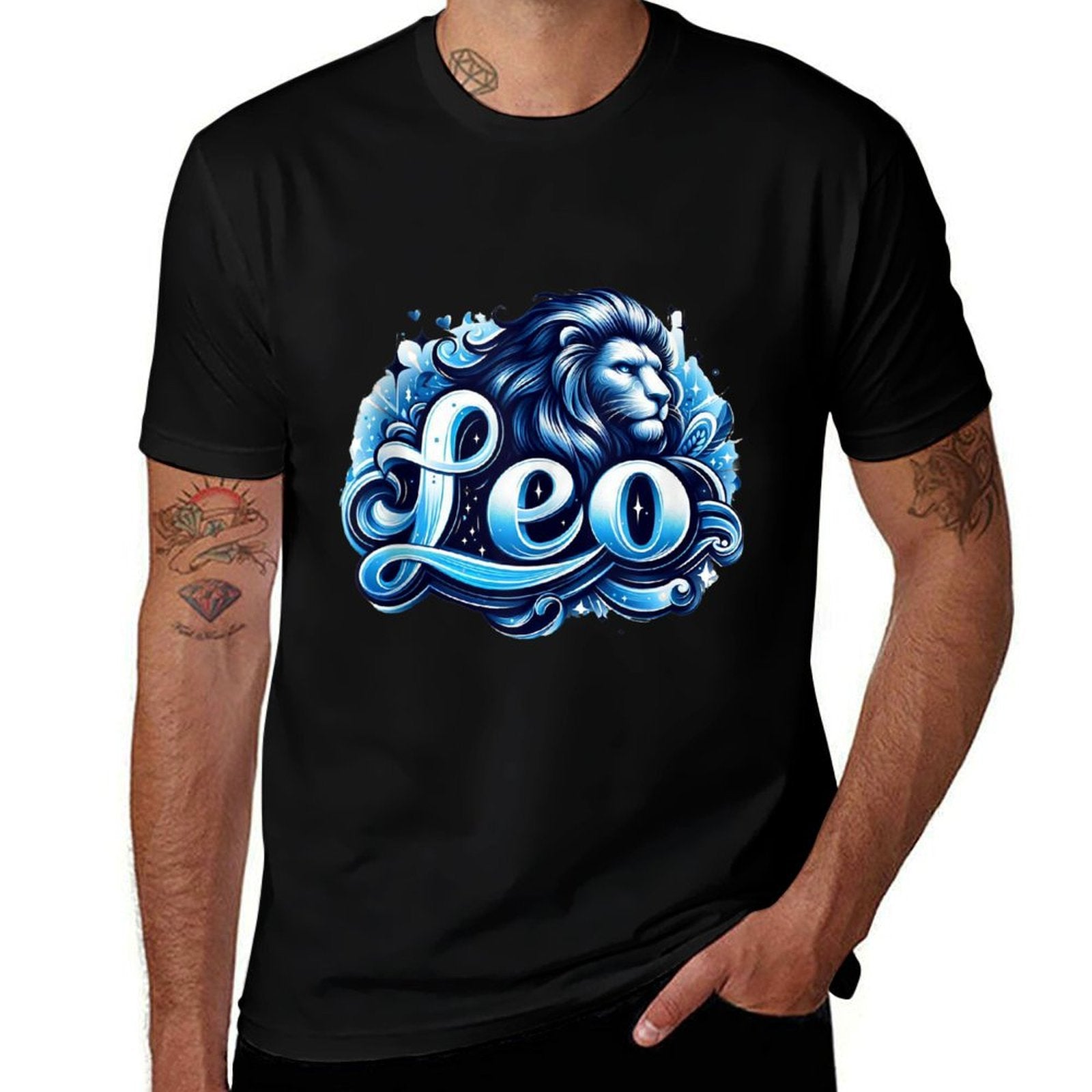 Leo Zodiac Symbol Horoscope Astrology Birthday  Odor-resistant T-Shirt