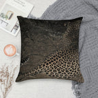 Leopard Print Soft Skin-Friendly Throw Pillow