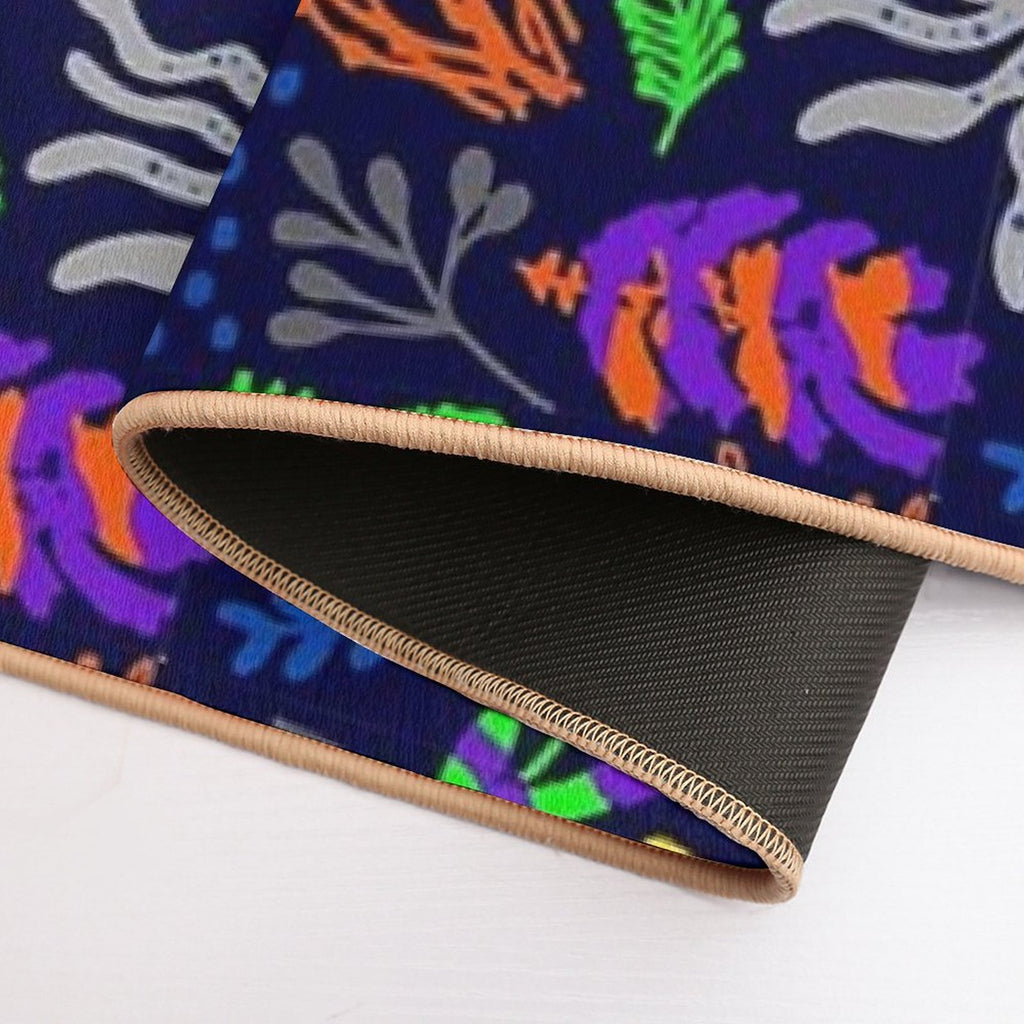 Cute Neon Aquarium  Slip-Resistant Bath Mat