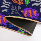 Cute Neon Aquarium  Slip-Resistant Bath Mat