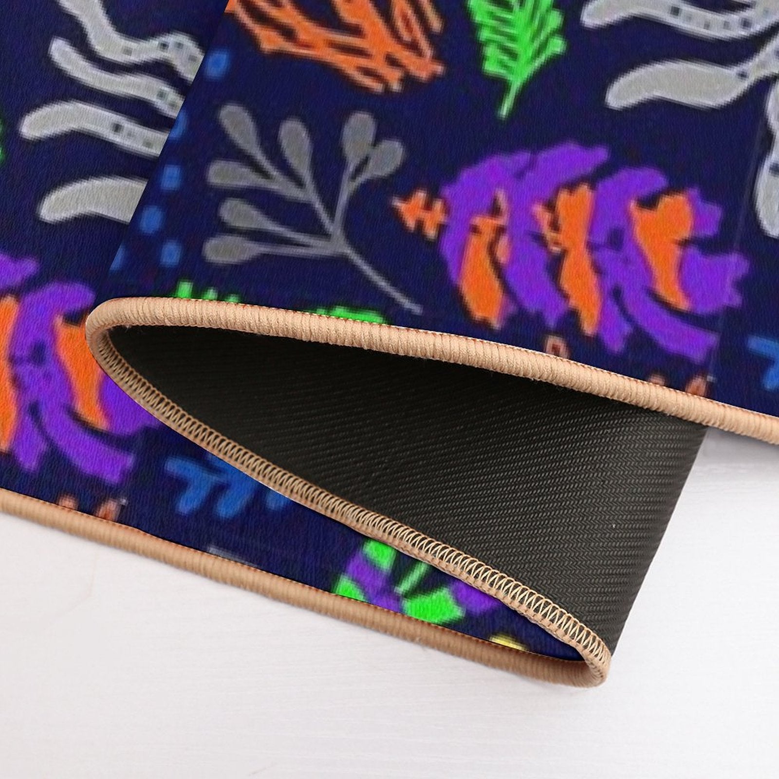 Cute Neon Aquarium  Slip-Resistant Bath Mat