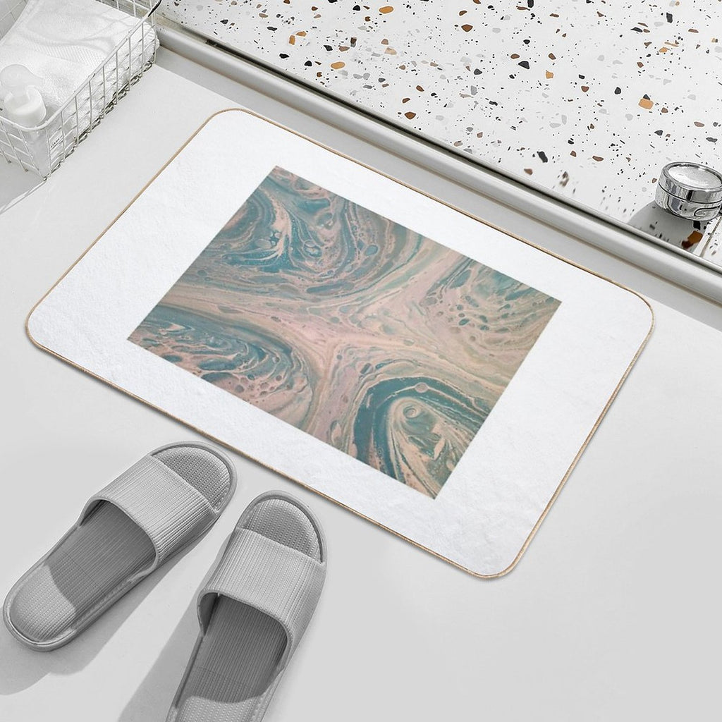 Arctic Chill  Stain-Proof Bath Mat