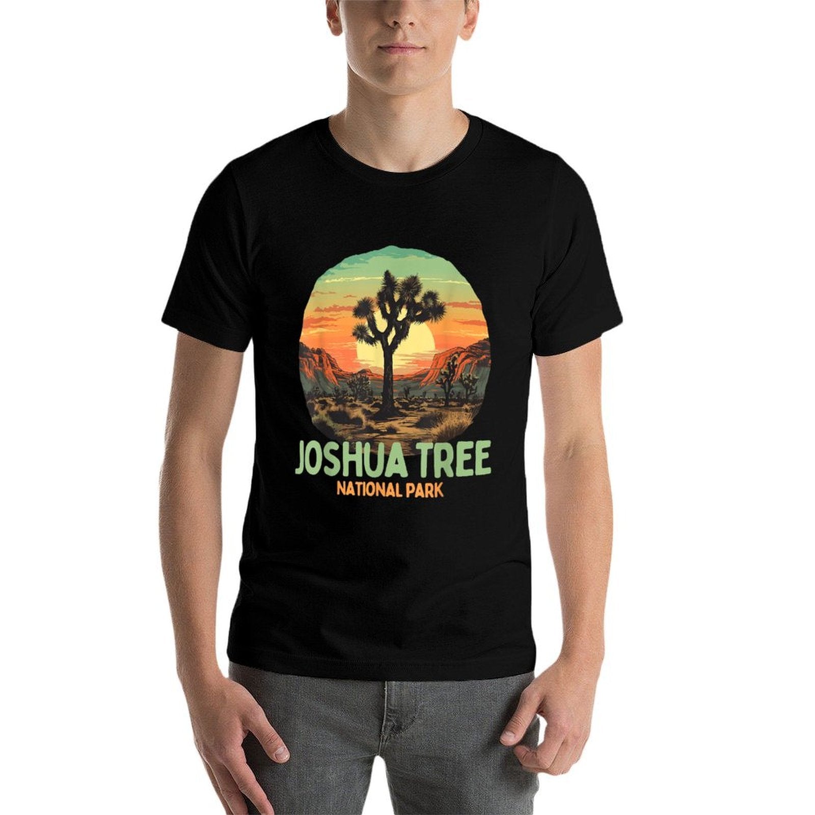 Joshua Tree National Park  Eco-friendly Material T-Shirt