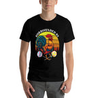 Funny Surrounded By  Rooster Lollipops  Adult Humor Premium  Oversized Silhouette T-Shirt