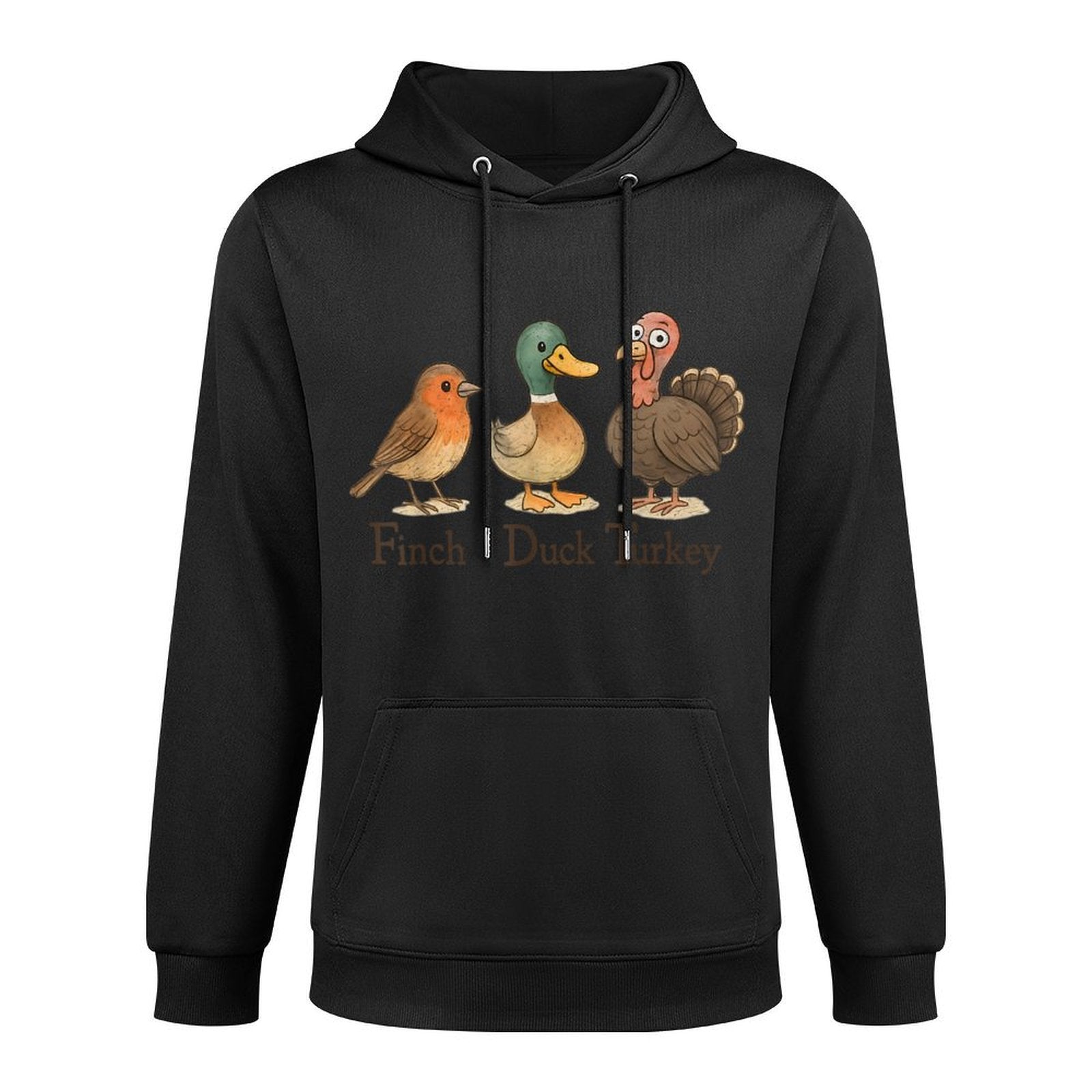 Subtle Bird Anti Trump Shirt Retro Bird Finch Duck Turkey Durable Construction Hoodie
