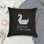 Just Have A Little Faith - Prison Break Soft Short Plush Fabric Throw Pillow